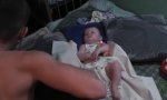 Funny Video : Baby vs Metallica