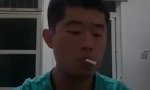 Funny Video : Kettenraucher Level Asian