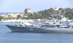 Kriegsschiffdemo in Sevastopol