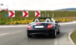 Lustiges Video : Netter Mensch in Mercedes Cabrio