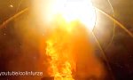 Lustiges Video : 6 Meter Feuerwerkstornado