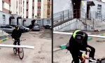 Lustiges Video : Zweirad-Limbo