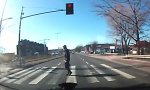 Lustiges Video : Fußgänger-Ampel