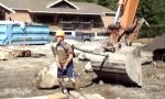 Funny Video - Bagger Karussell