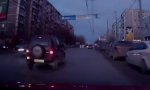 Funny Video : Überraschung auf russischer Straße