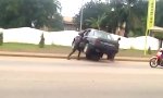 Afrikanisch abschleppen