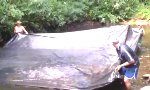 Funny Video - Angeln mit Plane