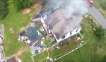 Movie : Mit der Drohne überm Hausbrand