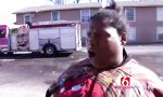 Funny Video : Interview nach dem Feuer