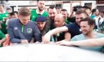 Lustiges Video : Ein irischer Fan hinterlässt keine Spuren