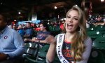 Lustiges Video : Miss Texas wirft ersten Pitch