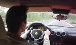 Funny Video - Das war knapp im Ferrari