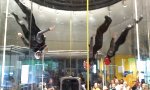 Movie : Skydiving Quartett im Windkanal
