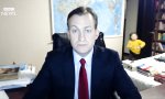 Lustiges Video : Kinder crashen BBC Interview