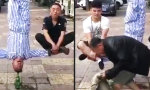 Movie : Kopfstand auf einer Bierflasche