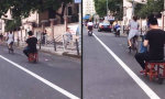 Movie : Mit dem motorisierten Stuhl unterwegs