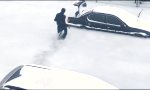 Funny Video - Überschwemmung im Schneesturm