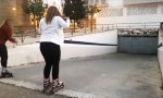 Rollerblading für Noobs: Garagentor-Kamikaze