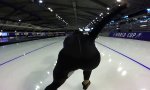 Movie : POV beim Eisschnelllauf