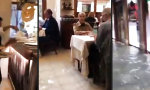 Lustiges Video : Ristorante per il piede bagnato