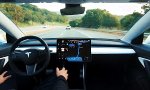 Ein kleines Nickerchen machen und den Tesla nachhause fahren lassen