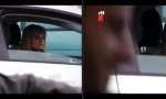 Lustiges Video : Flirt im stockenden Verkehr