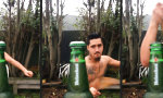 Funny Video : Bier öffnen im Bruce Lee Style