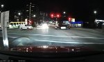 Funny Video : Schlechtes Timing um die rote Ampel zu ignorieren