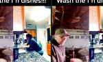 Wash the f#ckin dishes