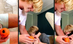Mutprobe mit dem Finger