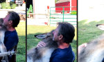 Lustiges Video - Kuschling the donkey