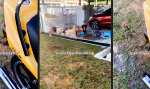 Funny Video : Papas Motorrad gewaschen
