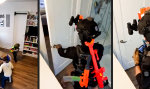 Lustiges Video : Papas Schlafzimmer swatten