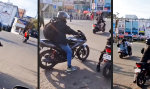 Lustiges Video - Kleiner Moto-Glitch in der Matrix