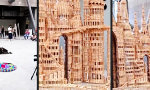 Lustiges Video : Sakralbau trifft Spieltrieb