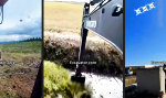 Lustiges Video : Das Leben des Baggerfahrers