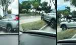 Funny Video : Wer kürzer fahren will, steht länger